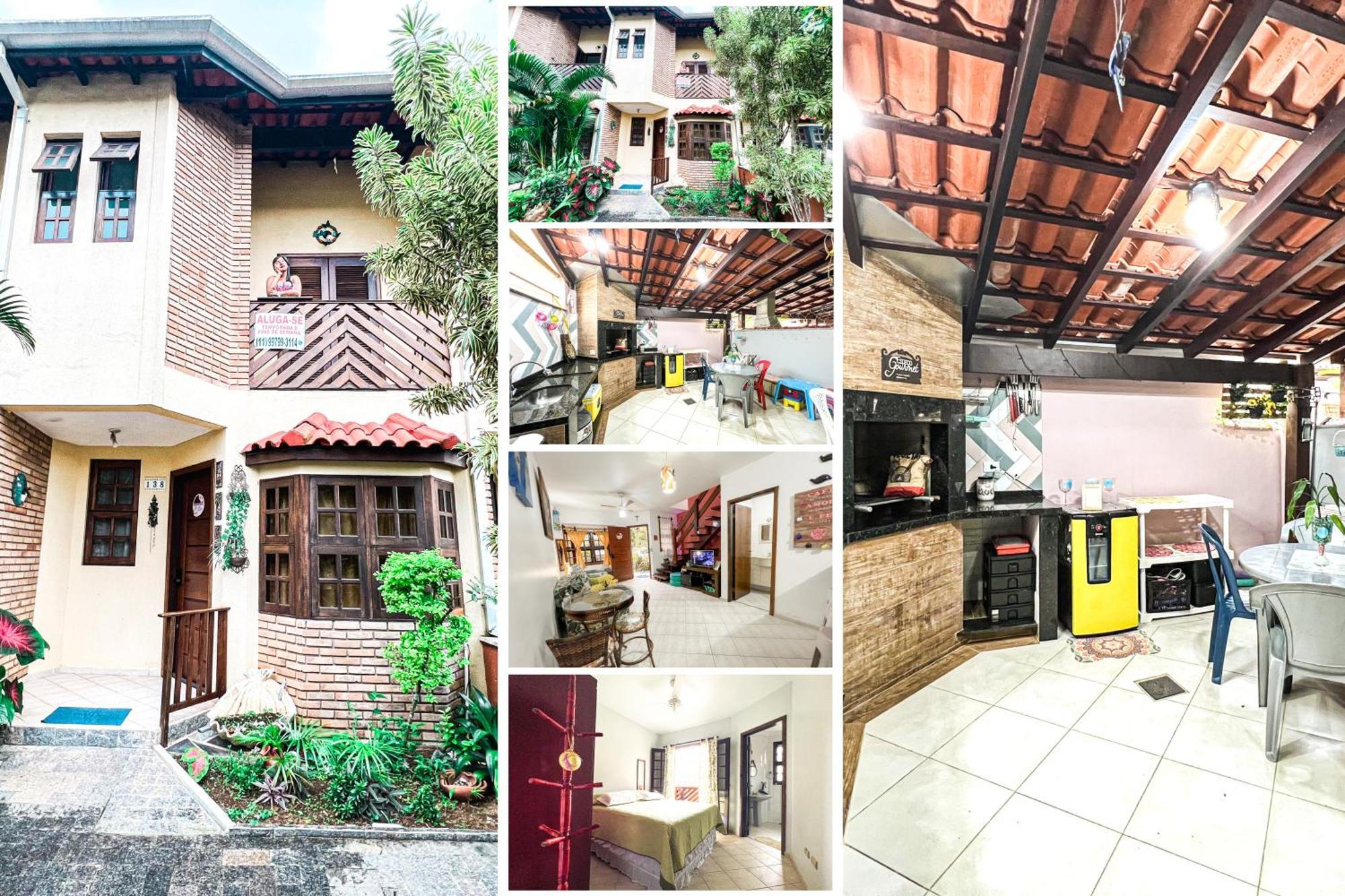 Paz E Mar Beach House - Area Gourmet Completa คารากัวตาตูบา ภายนอก รูปภาพ
