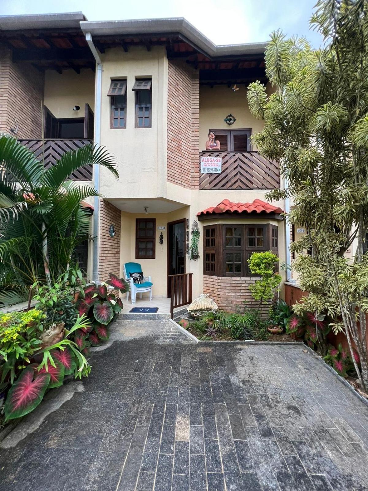 Paz E Mar Beach House - Area Gourmet Completa คารากัวตาตูบา ภายนอก รูปภาพ